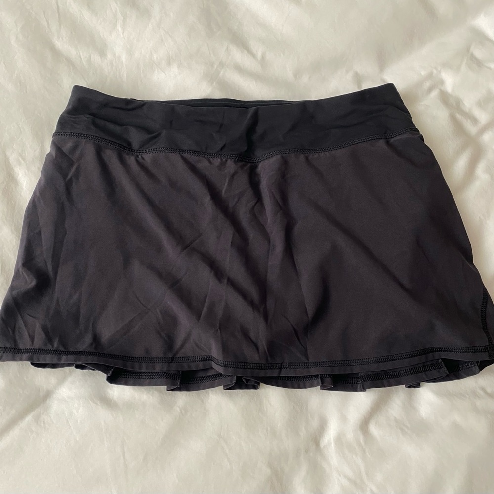 Black Lululemon Women’s Tennis Skirt/Skort
